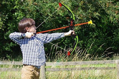 SainSmart Jr. Pfeil und Bogen Kinder Bogenschießen Schießspiele mit 3 Pfeilen, Geschenk für Junge