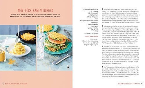 Burger-Set: mit antihaftbeschichteter Burgerpresse aus Aluguss (GU BuchPlus)