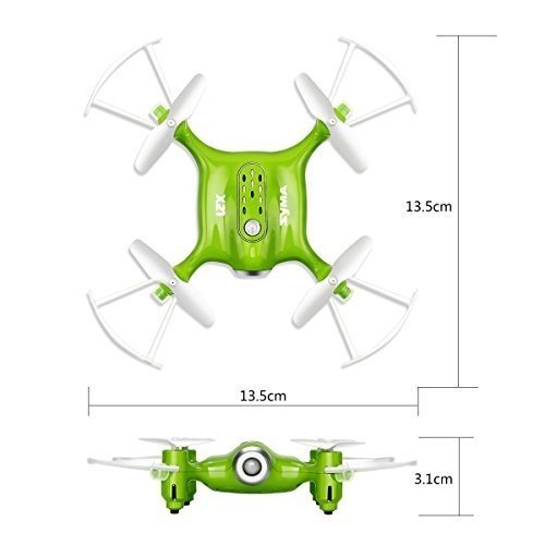DoDoeleph Mini Drohne Syma X21 Remote Control UFO Quadrocopter 2.4G 4CH 6 Achse Spielzeug Für Kinde