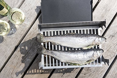 FENNEK GRILL, Tablet Grill, Laptop Grill, Holzkohle Grill, Outdoor Grill, Mobiler Grill, Camping Gri