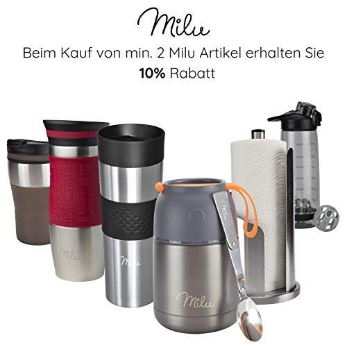 Milu Thermobecher Isolierbecher Kaffeebecher to go