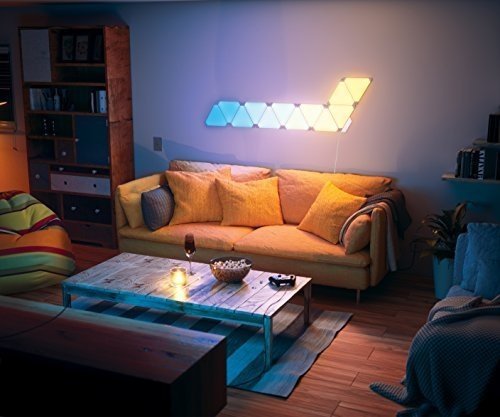 nanoleaf Light Panels - 9x Modulare Smarte LED - Lichtpanels mit App Steuerung