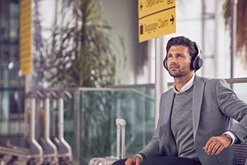 Sony Kabelloser High-Resolution WH-1000XM2 Kopfhörer (Noise Cancelling, Bluetooth, NFC, Headphones 