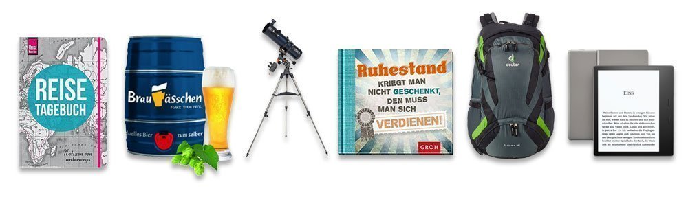 Geschenkideen zur Rente