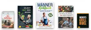 Die TOP 21 Kochbücher für Männer: Eine tolle Geschenkidee zu Weihnachten