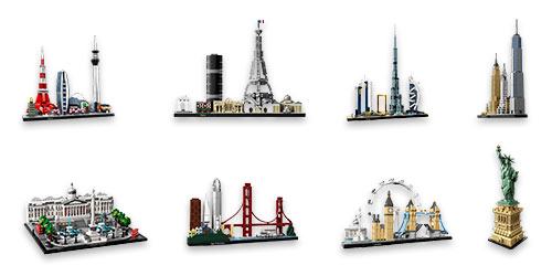 11 Lego Architecture Modelle 2021
