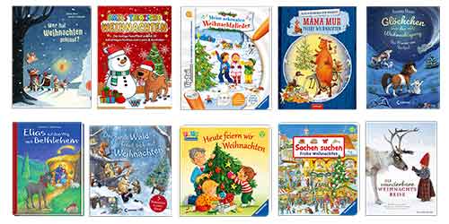 TOP 17 Weihnachtsbücher für Kinder