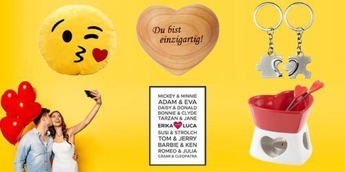 67 kleine Valentinstagsgeschenke unter 10€