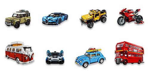 Die 23 coolsten Lego Fahrzeuge aller Zeiten