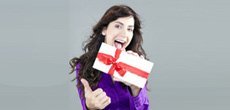 Verschiedene Geschenkgutscheine