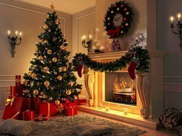 Weihnachtsgeschenke unter den Christbaum