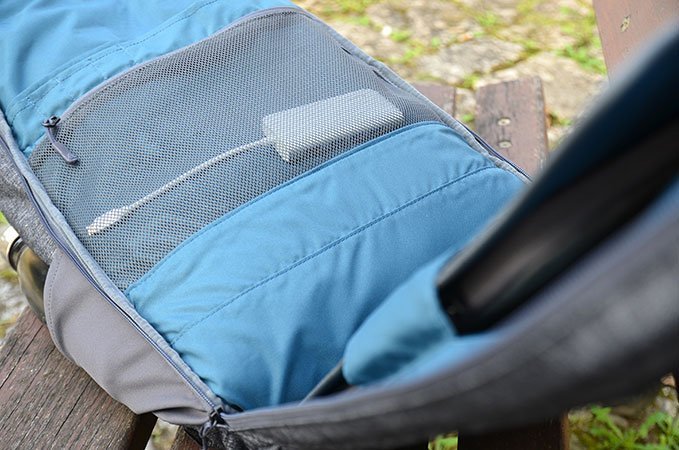 Viele Fächer bieten genug Stauraum und die nötige Ordnung