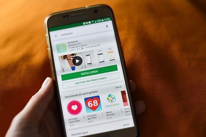 Die bellabeat App ist für Android und iOS verfügbar.