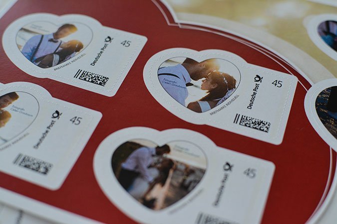 Auch der Schriftzug, mit der kleinsten einstellbaren Größe, ist gut lesbar.