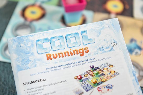 Vor der ersten Spielrunde, sollte die Bedienungsanleitung in Ruhe gelesen werden.