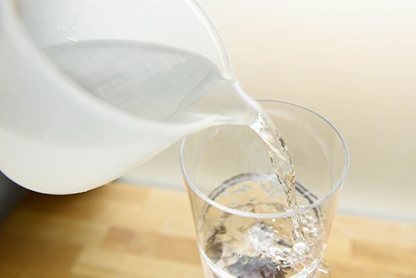 Hier ist Platz für 600 ml!