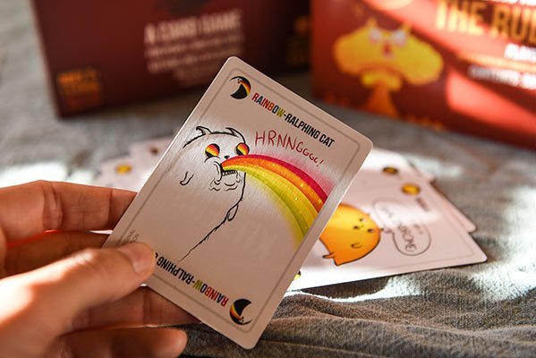 Die Gestaltung der verschiedenen Karten macht Spaß und regt zum Spielen an.