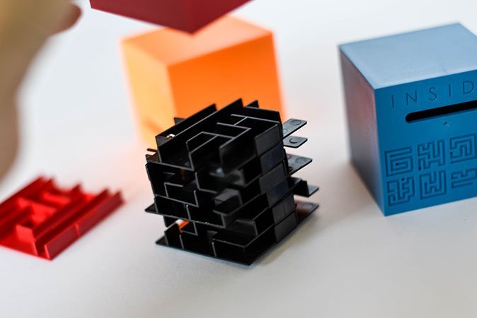 Alle Ebenen sind nummeriert, damit Sie Ihr Labyrinth auch immer richtig aufbauen.