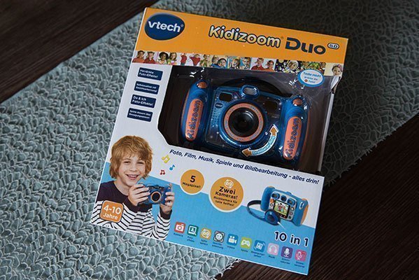 Hier wird man selbst nochmal zum Kind! Die Kidizoom Duo überrascht mit vielen Funktionen.