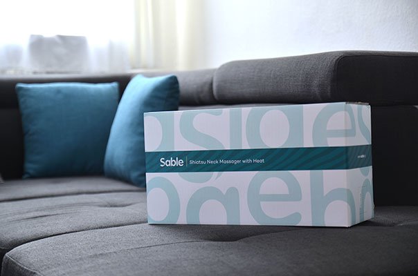 Originalverpackung des Sable Massagegeräts
