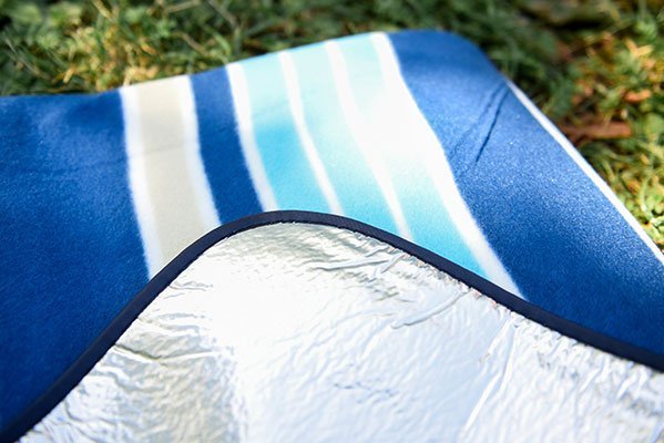 Die Unterseite schützt vor Kälte...