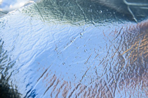 ...und hält Nässe fern.