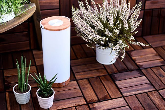 Ein echter Hingucker: Die TaoTronics LED Lampe macht auf jedem Balkon eine gute Figur.