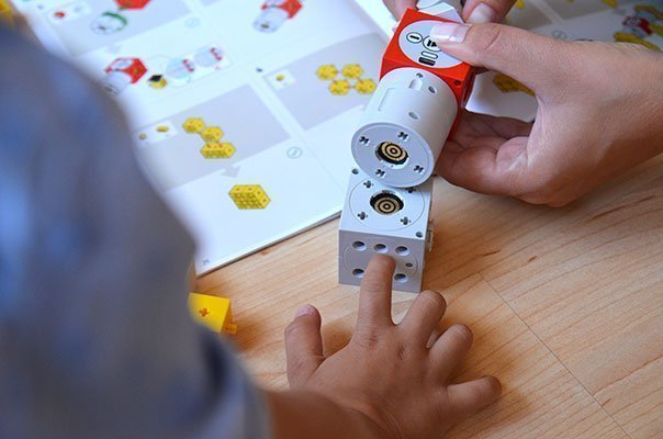 Die Anleitung war auch für Kinderaugen gut lesbar und verständlich